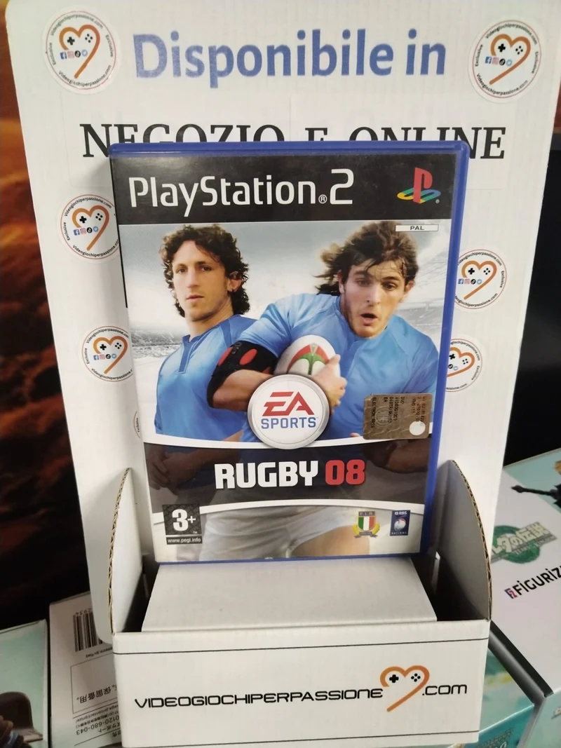Rugby 08 PS2 (usato garantito)(versione italiana)(manca il manuale)
