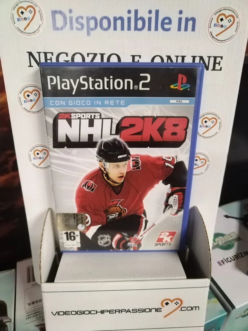 NHL 2K8 PS2 (usato garantito)(versione italiana)(manca il manuale)