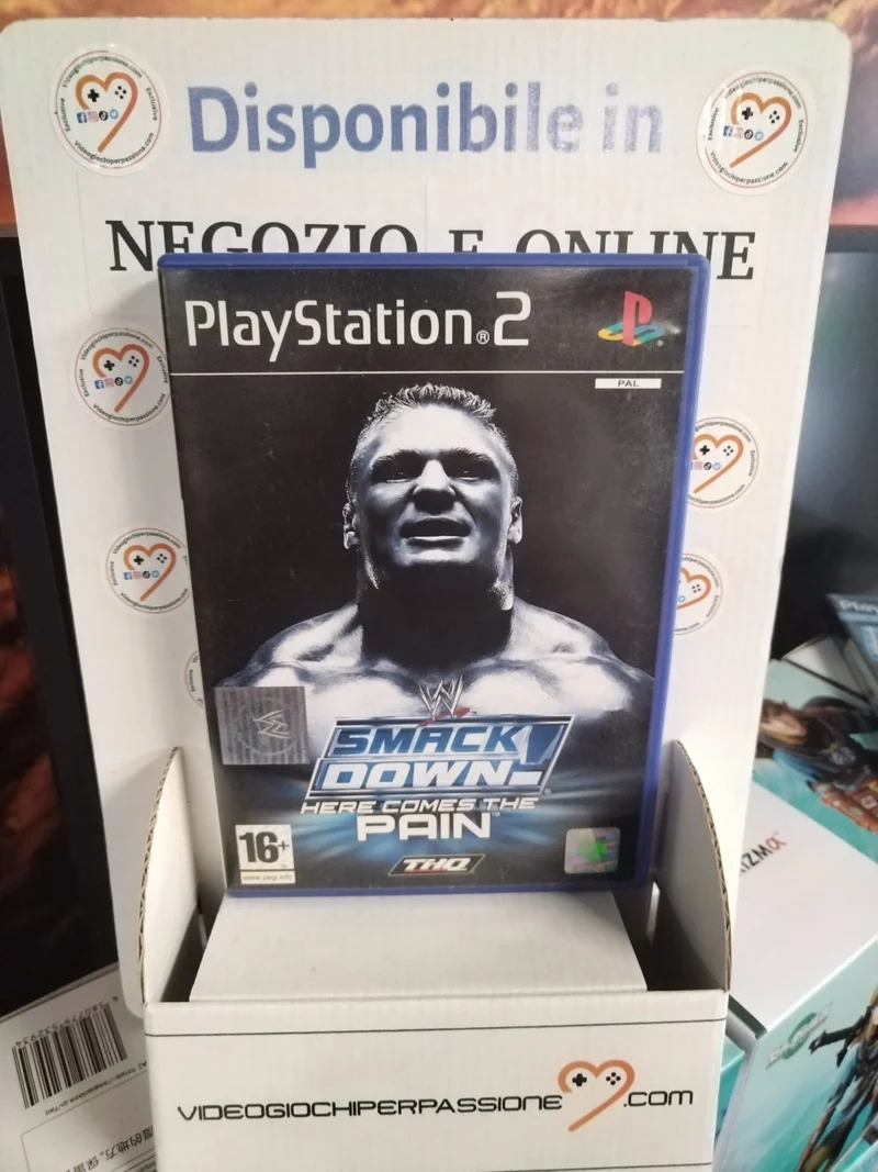 WWE Smack Down Here Comes The Pain PS2 (versione italiana)(usato garantito)