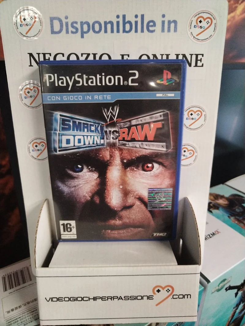 WWE Smackdown VS Raw PS2 (versione italiana)(usato garantito)