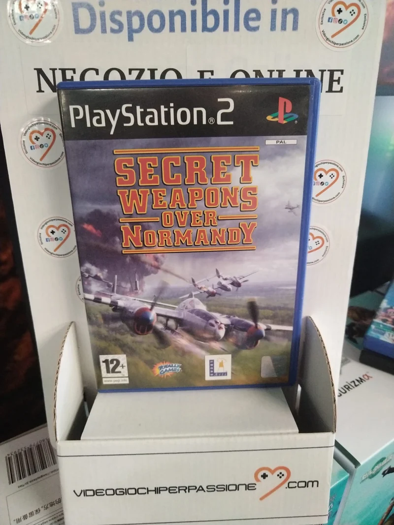 Secret Weapons Over Normandy PS2 (usato garantito)(versione italiana)(manca il manuale)