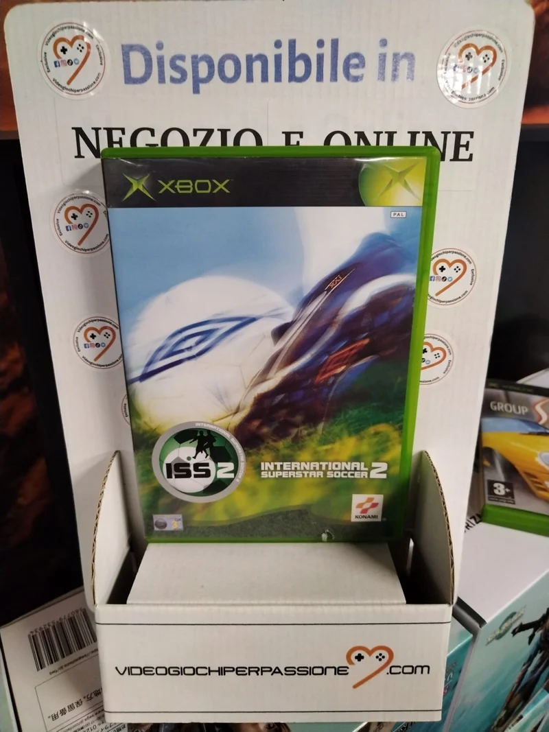 ISS2-International Superstar Soccer 2 XBOX (usato garantito)(versione italiana)