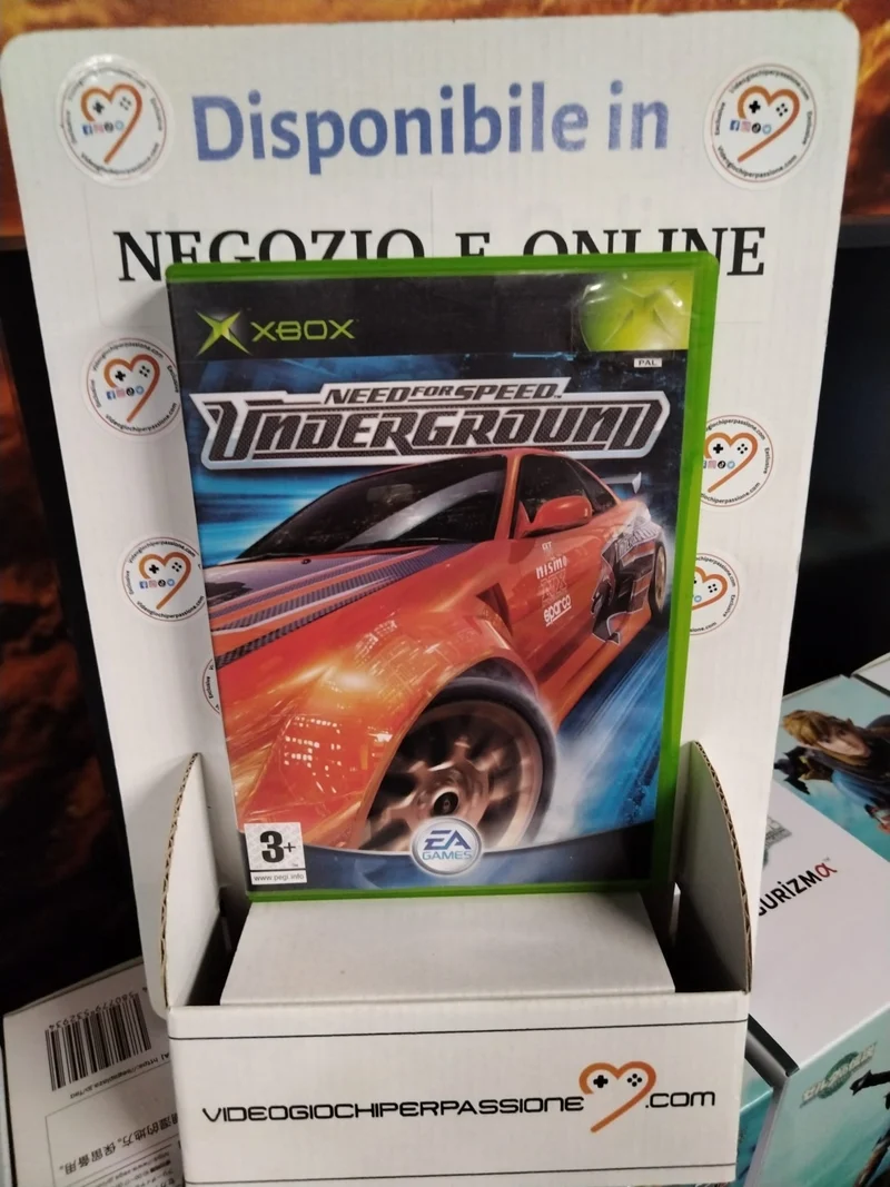 Need For Speed Underground XBOX (usato garantito)(versione italiana)
