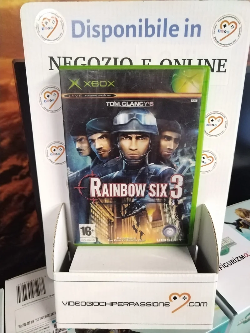 Tom Clancy's Rainbow Six 3 XBOX (usato garantito)(versione italiana)