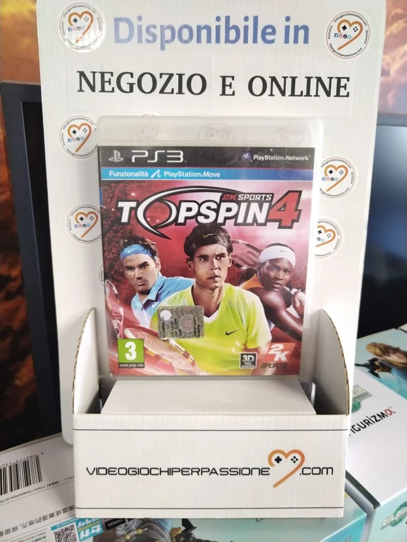 Top Spin 4 PS3 (usato garantito)(versione italiana)