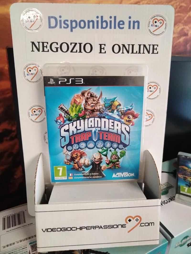 Skylanders Trap Team PS3 (usato garantito)(versione ita. spa.)
