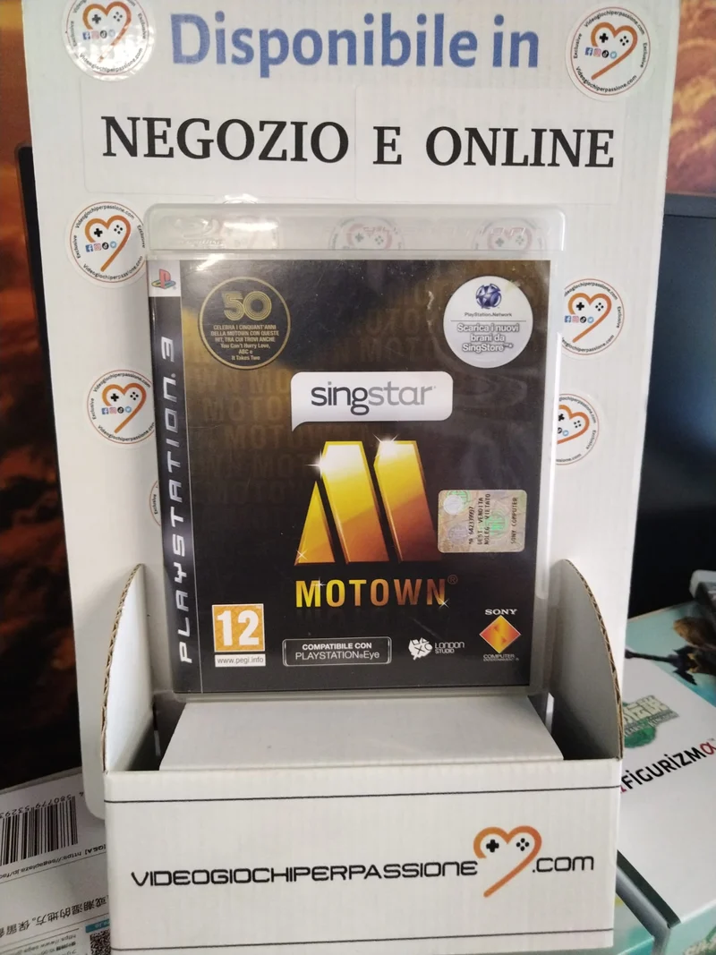 SingStar Motown PS3 (usato garantito)(versione italiana)