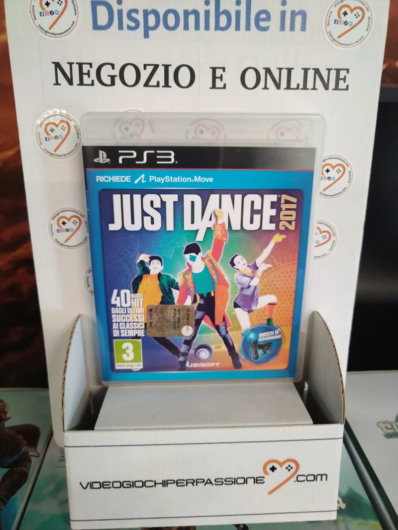 Just Dance 2017 PS3 (usato garantito)(versione italiana)