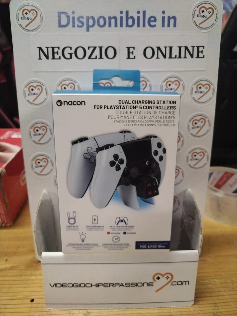 Base ricarica PS5 Big Ben Dual Charging Station (usato garantito)