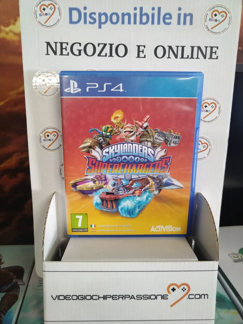 Skylanders SuperChargers PS4 (usato garantito)(versione ita. spa.)