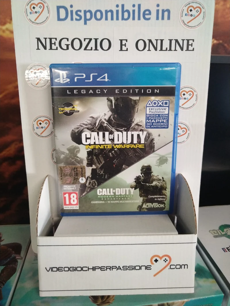 Call of Duty: Infinite Warfare - Legacy Edition PS4 (usato garantito)(versione italiana)