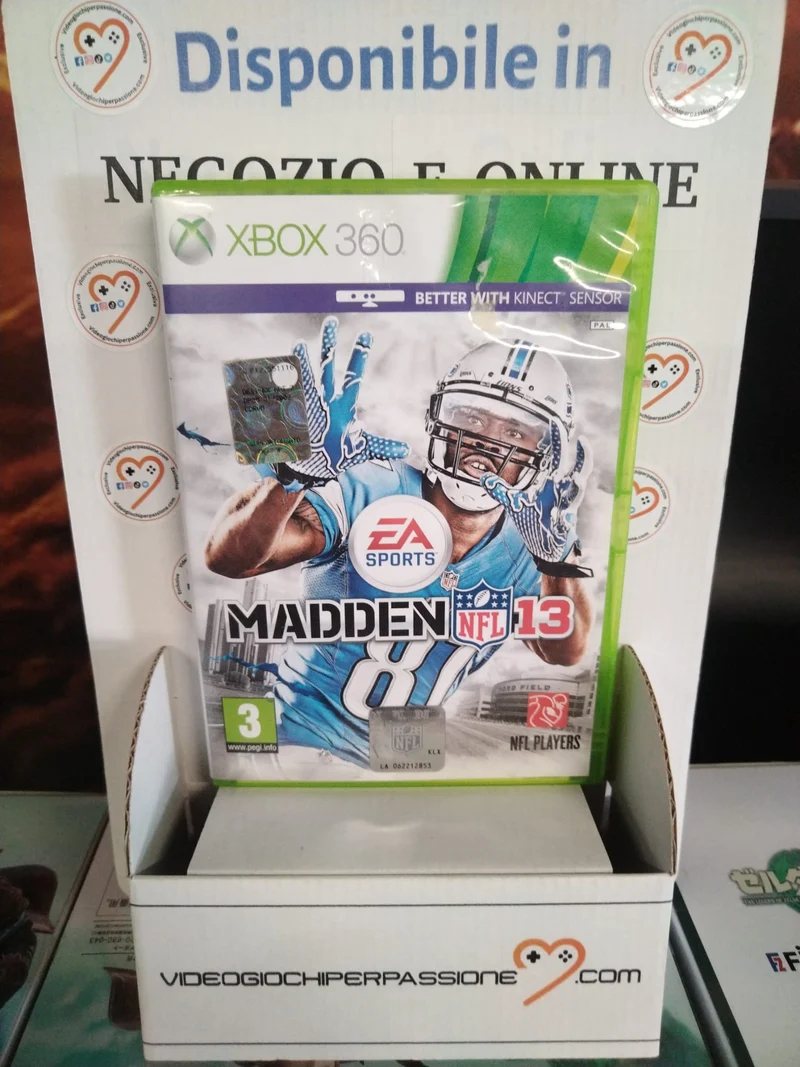Madden NFL 13 Xbox 360 (usato garantito)(versione inglese)