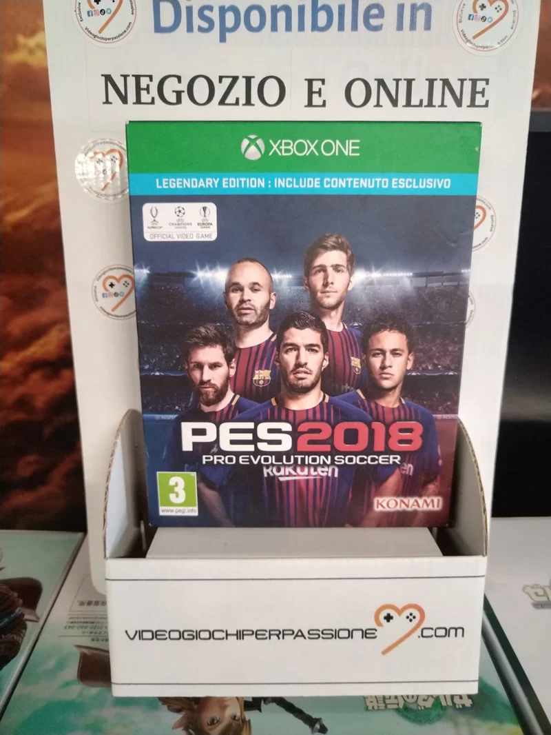 PES 2018 Legendary Edition Xbox One (usato garantito)(versione italiana)
