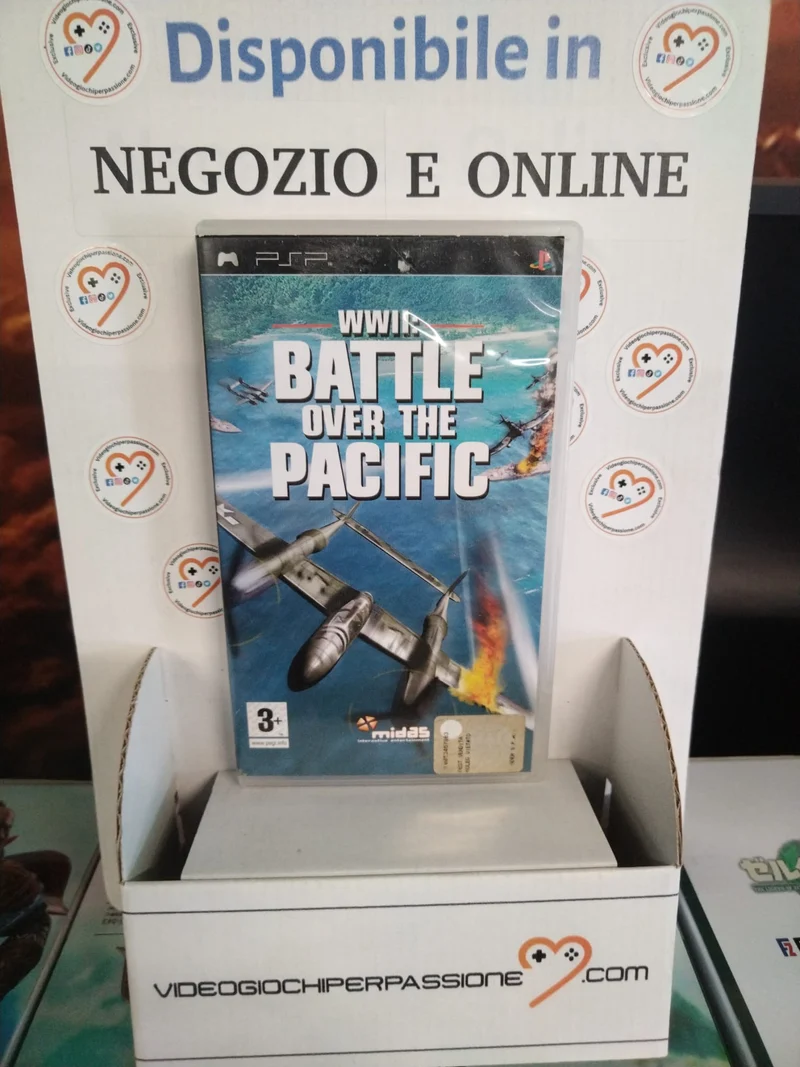 WWII Battle Over The Pacific PSP (usato garantito)(versione italiana)