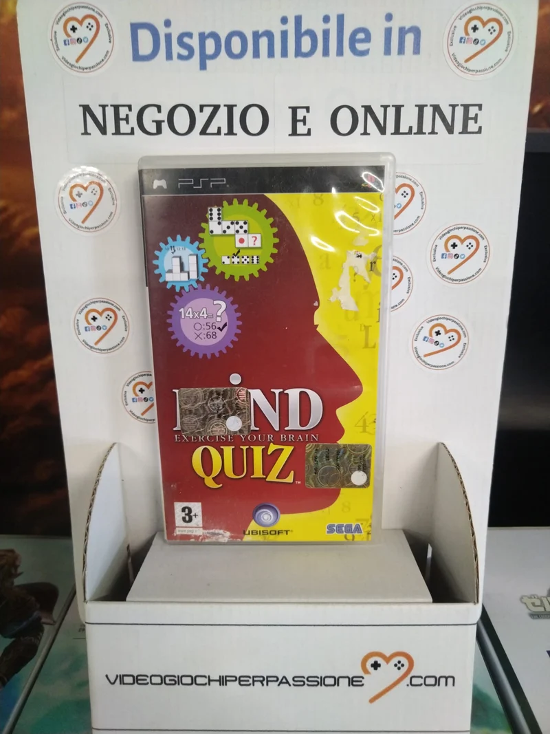 Mind Quiz Exercise your brain PSP (usato garantito)(versione italiana)