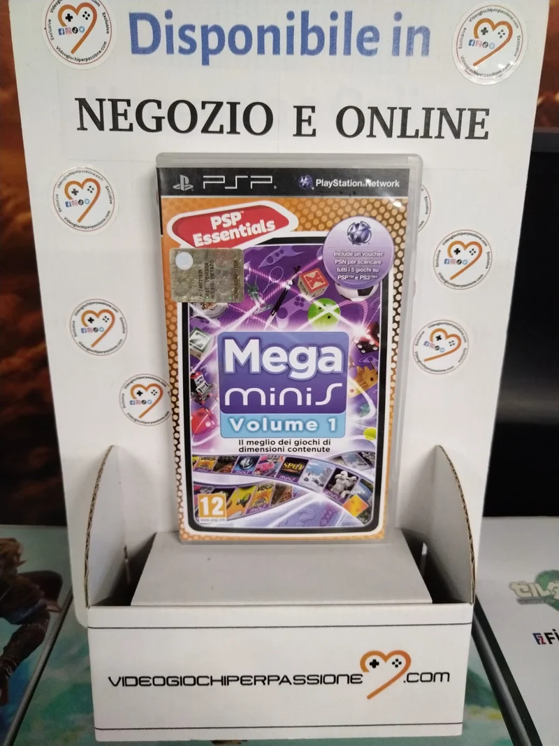 Mega minis volume 1 PSP (usato garantito)(versione italiana )