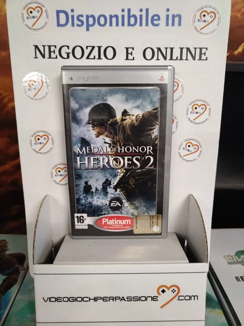 Medal of Honor Heroes 2 PSP (usato garantito)(versione italiana)