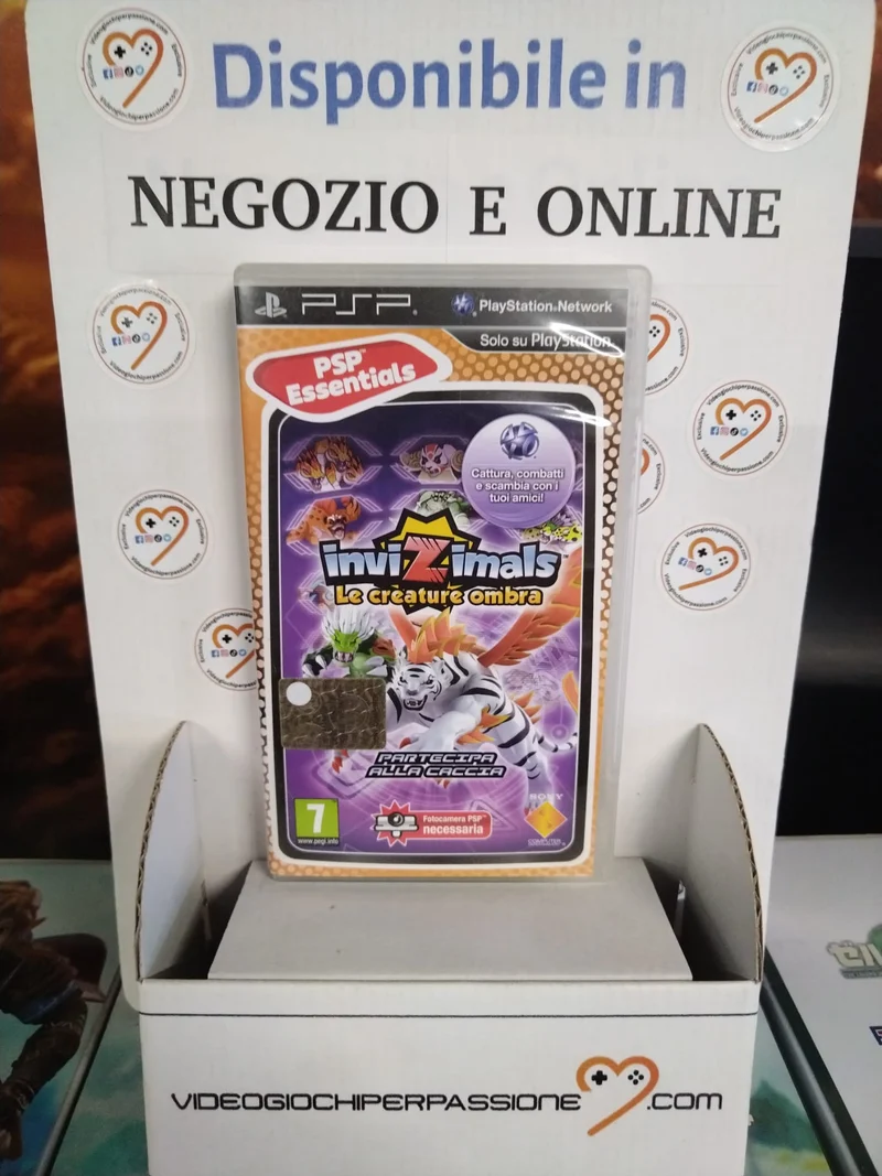 Invizimals - Le creature ombra -PSP Essentials (usato garantito)(versione italiana)