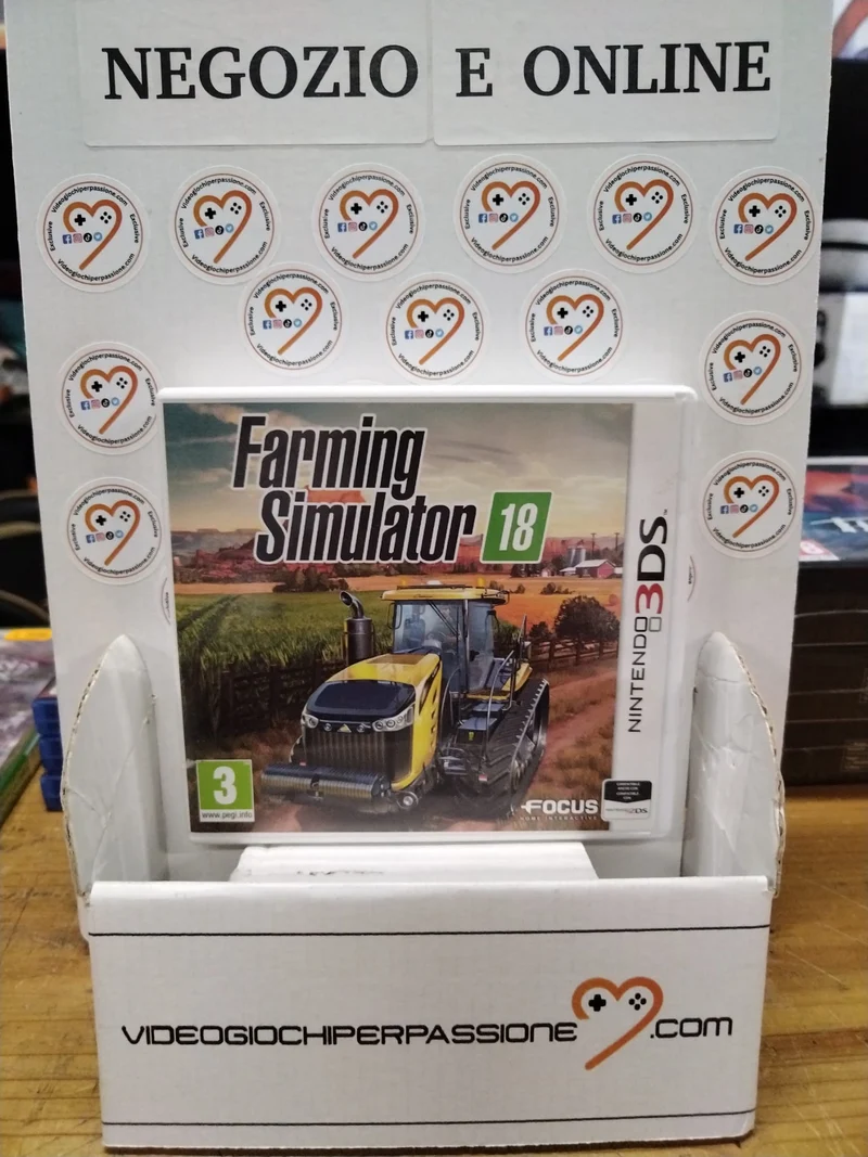 Farming Simulator 18 NINTENDO 3DS (usato garantito)(versione ita.)