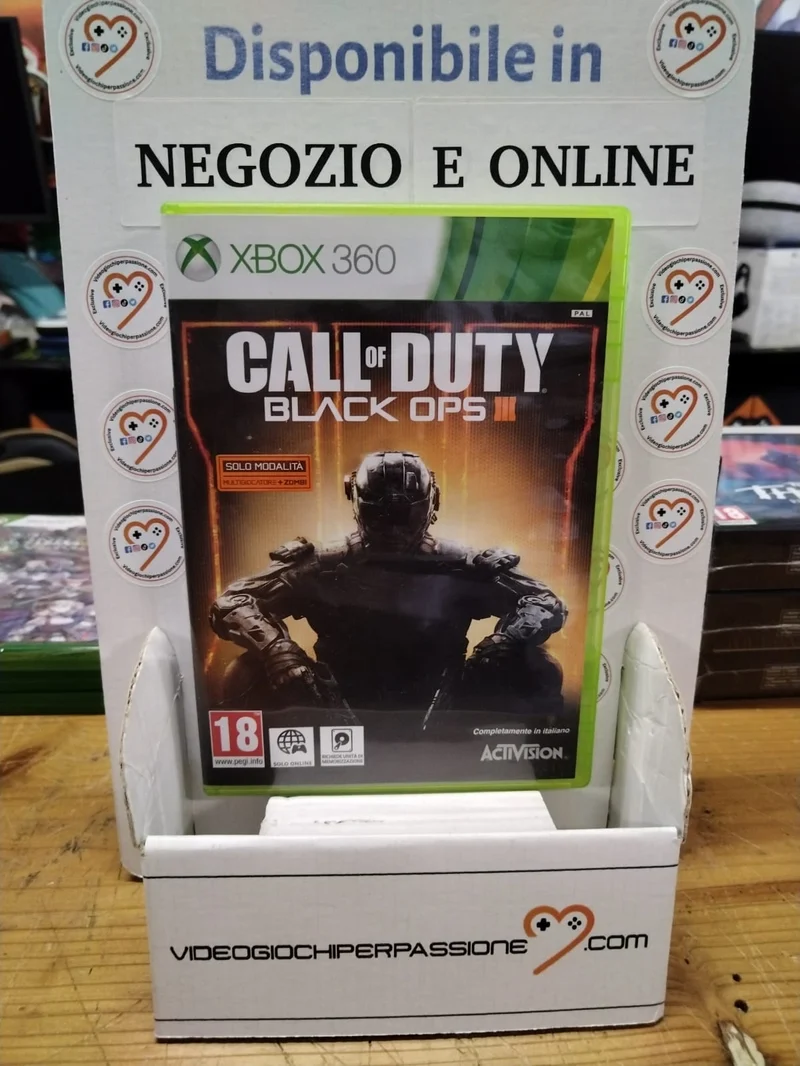 Call Of Duty Black Ops 3 XBOX 360 (usato garantito)(versione italiana)