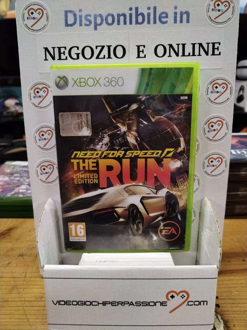 NEED FOR SPEED THE RUN LIMITED EDITION xbox360(usato garantito)(ver. italiana)