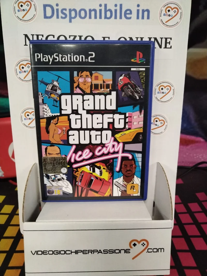 GTA : VICE CITY PLAYSTATION 2 (usato garantito)(versione italiana)