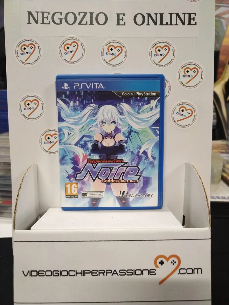 Hyperdevotion Noire: Goddess Black Heart PS VITA versione italiana (usato garantito)
