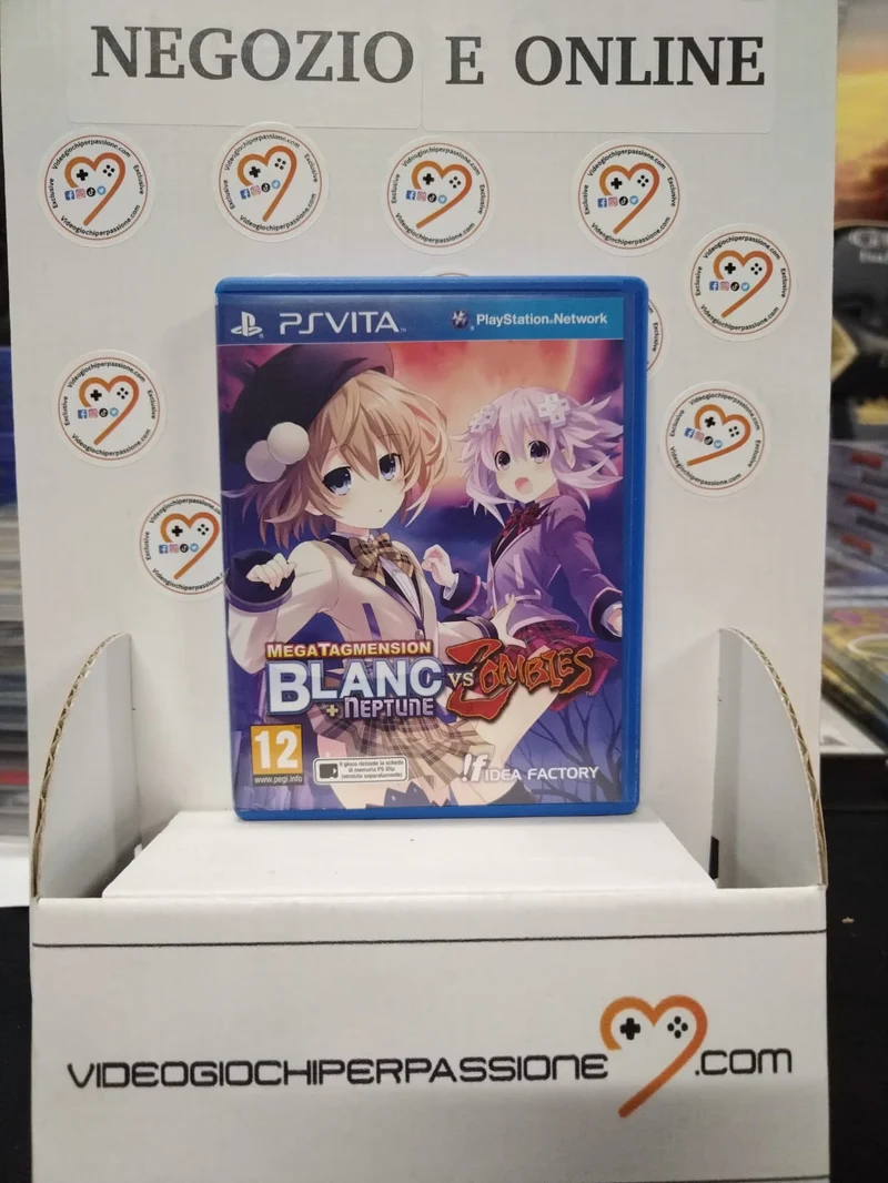 Mega Tagmension Blanc + Neptune Vs Zombies PS VITA versione italiana (usato garantito)