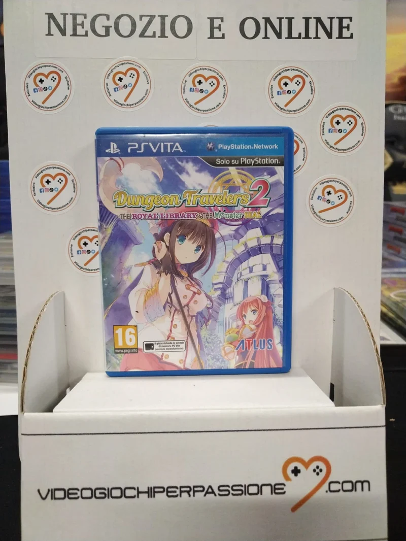 Dungeon Travelers 2: The Royal Library and the Monster Seal PS VITA ver.ita. (usato)