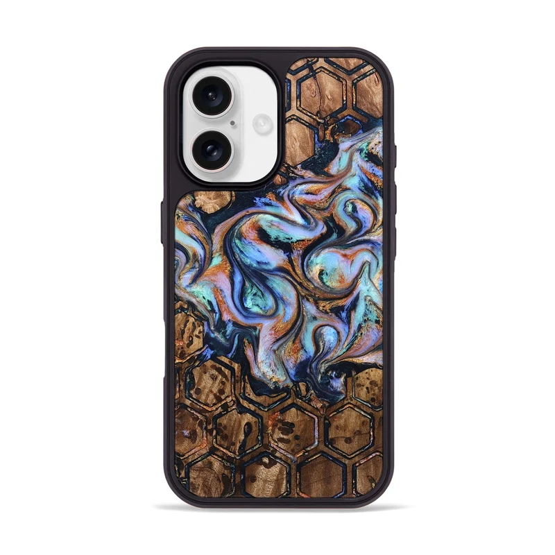 iPhone 17 Wood Phone Case - Janiah (Pattern, 830106)