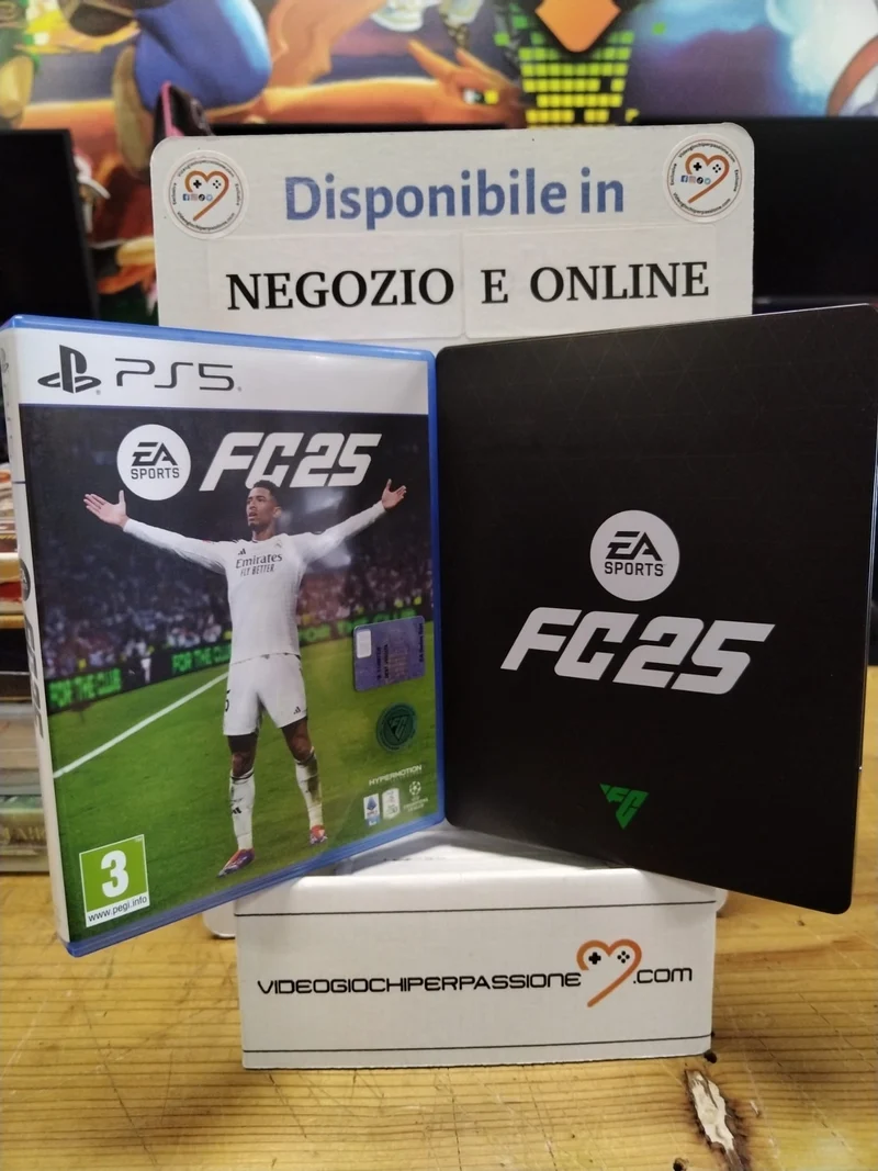 EA Sports FC 25 PS5 +Steelbook(usato garantito)(versione italiana)