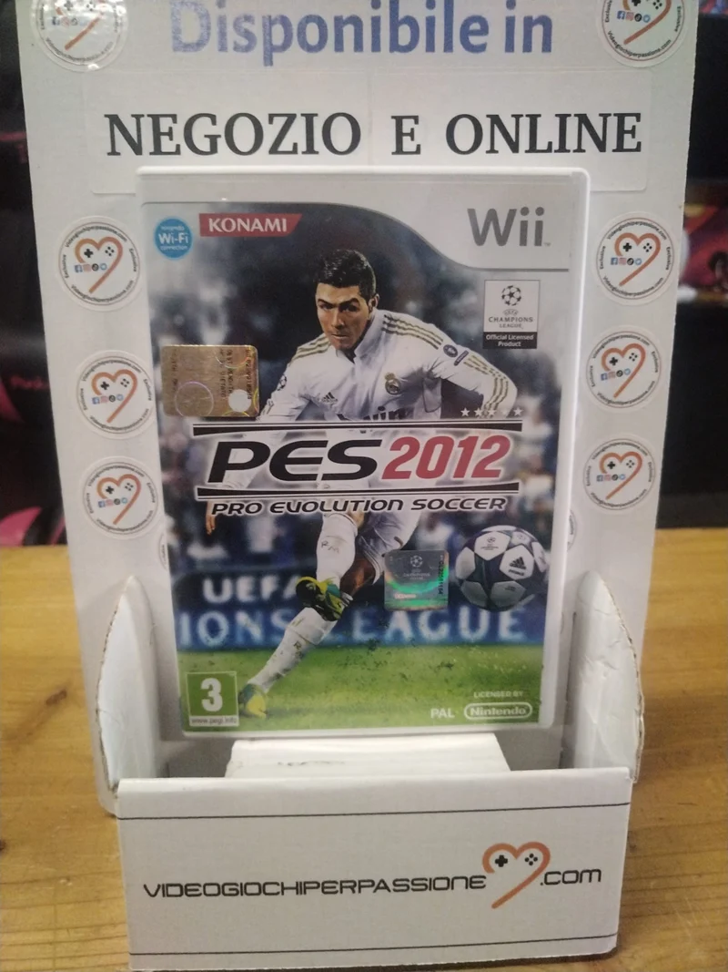 PES 2012 NINTENDO WII (usato garantito)(versione italiana)