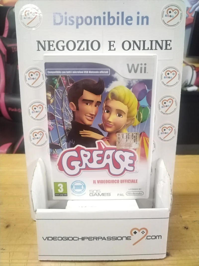 Grease il Videogioco ufficiale -Nintendo WII- (usato garantito)(versione italiana)