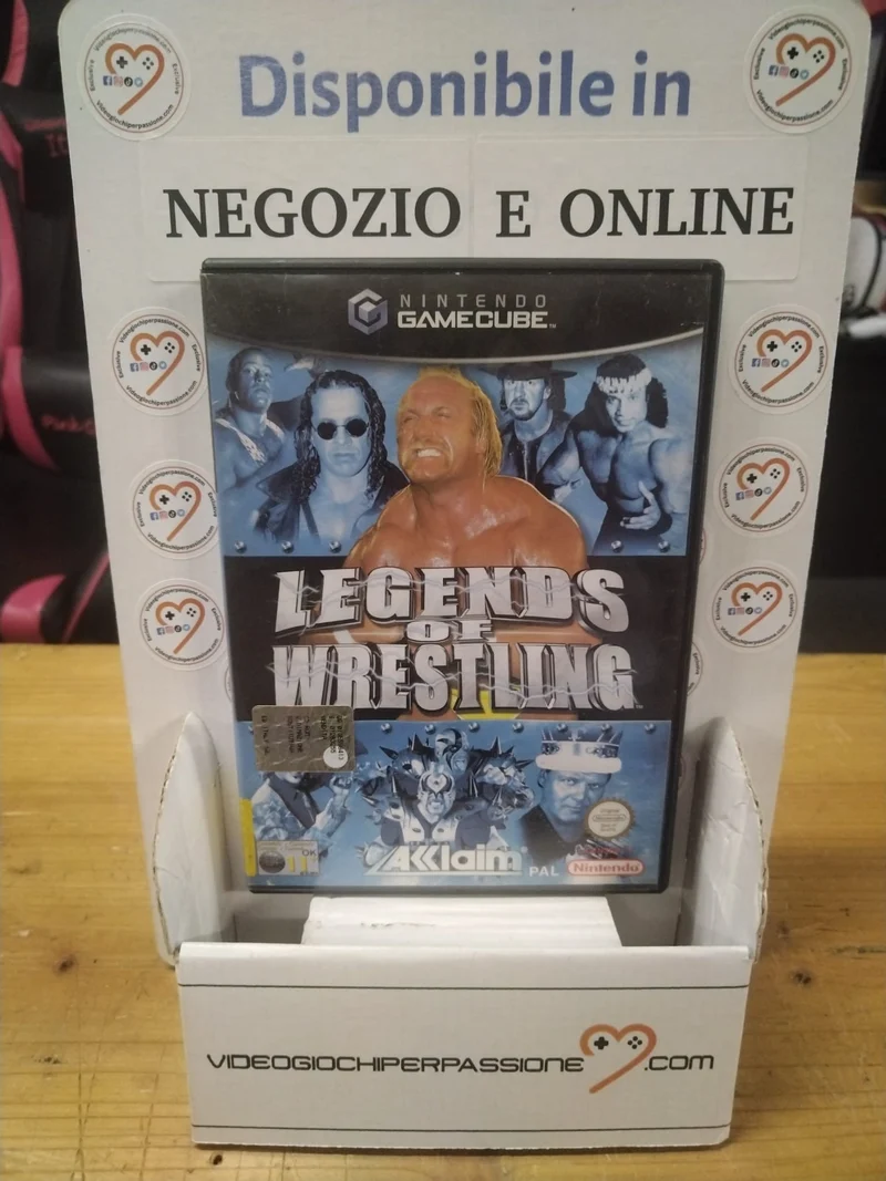legends of wrestling nintendo game cube (usato garantito)(versione italiana)