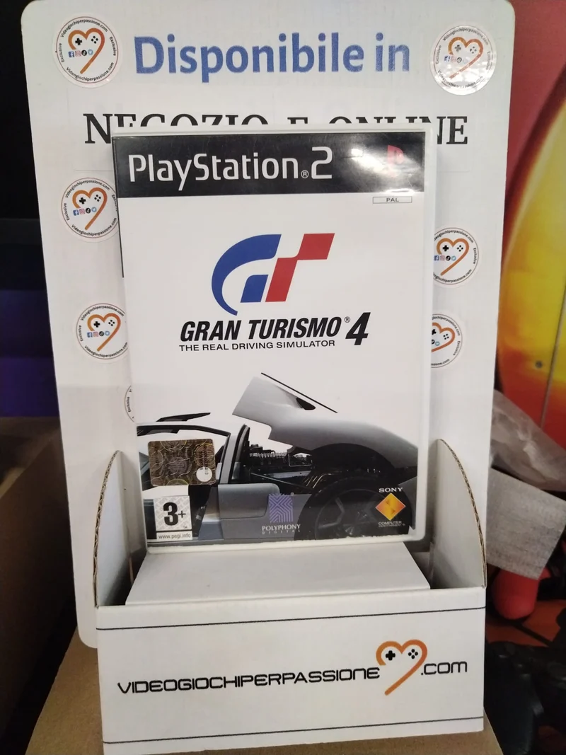 GRAN TURISMO 4 PS2 (usato garantito)(versione italiana)