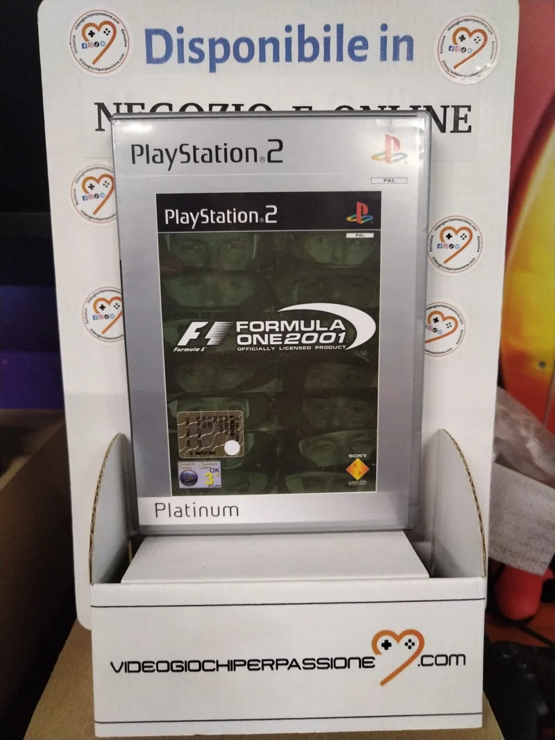 FORMULA ONE 2001 PS2 (usato garantito))(versione italiana)