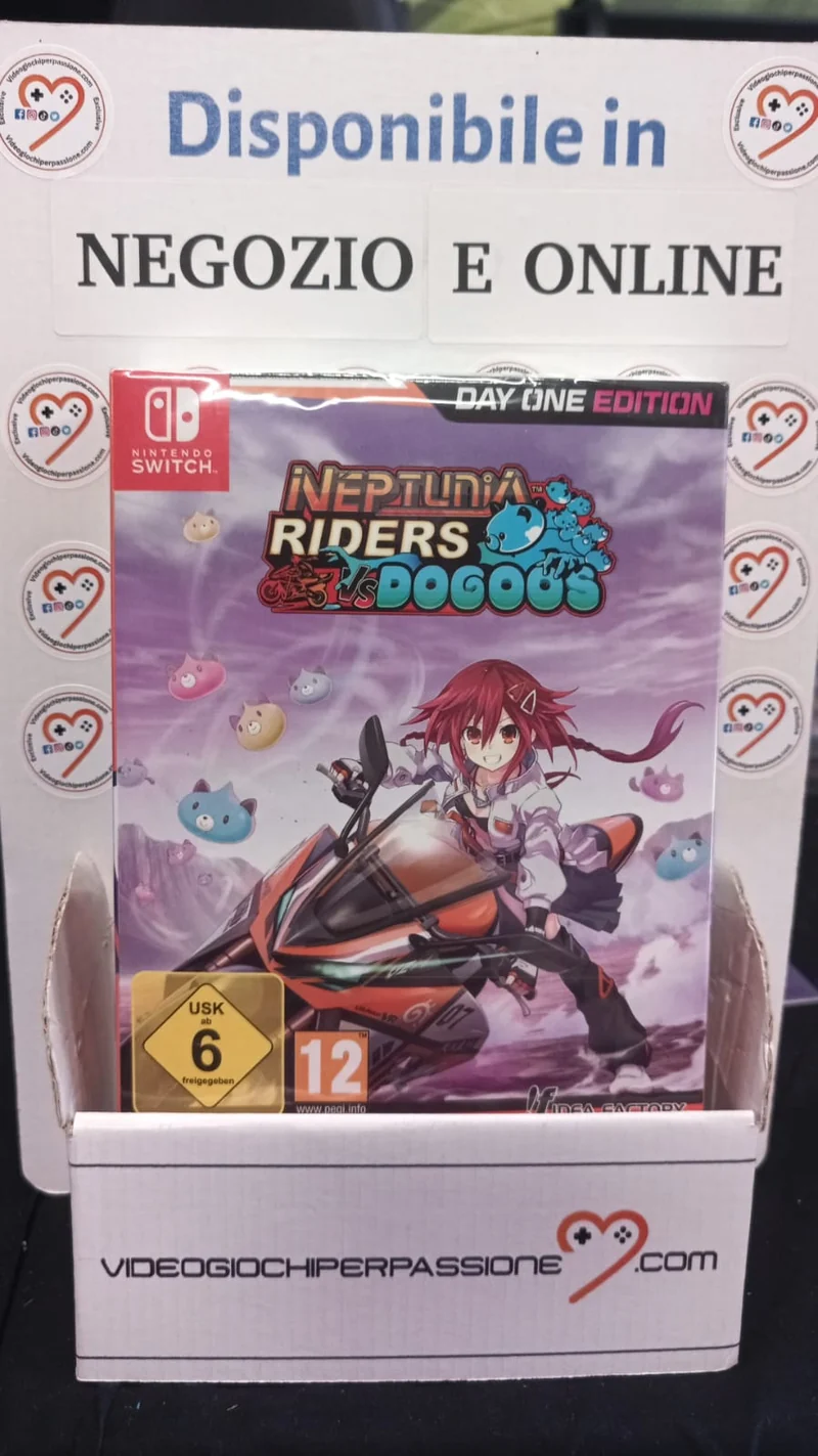 Neptunia Riders Vs Dogoos Day One Edition Nintendo Switch Edizione Europea