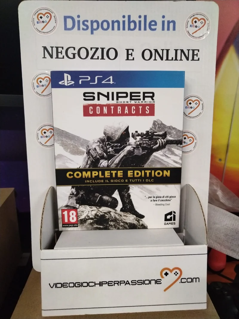 Sniper Ghost Warrior Contracts Complete Edition Ps4 (usato garantito)(versione italiana)