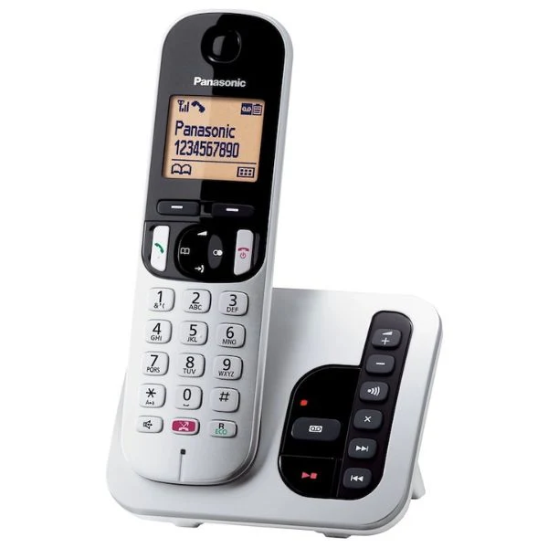 Panasonic KX-TGC260JTS Cordless Segreteria Display Blocco Chiamate