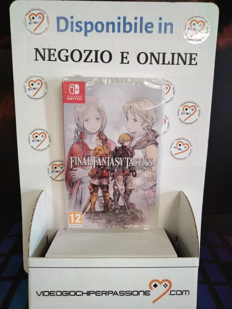 Final Fantasy Tactics The Ivalice Chronicles Nintendo Switch Edizione Euroepa