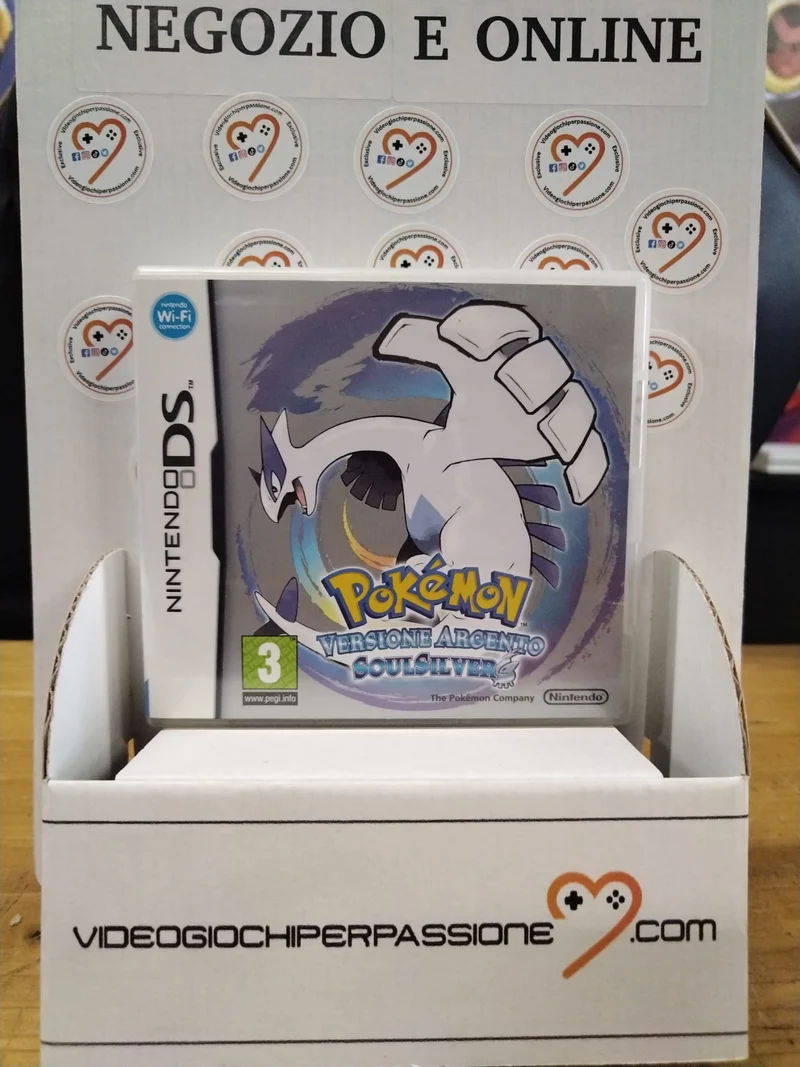 Pokemon versione argento Soul Silver NINTENDO DS (usato garantito)(versione italiana)