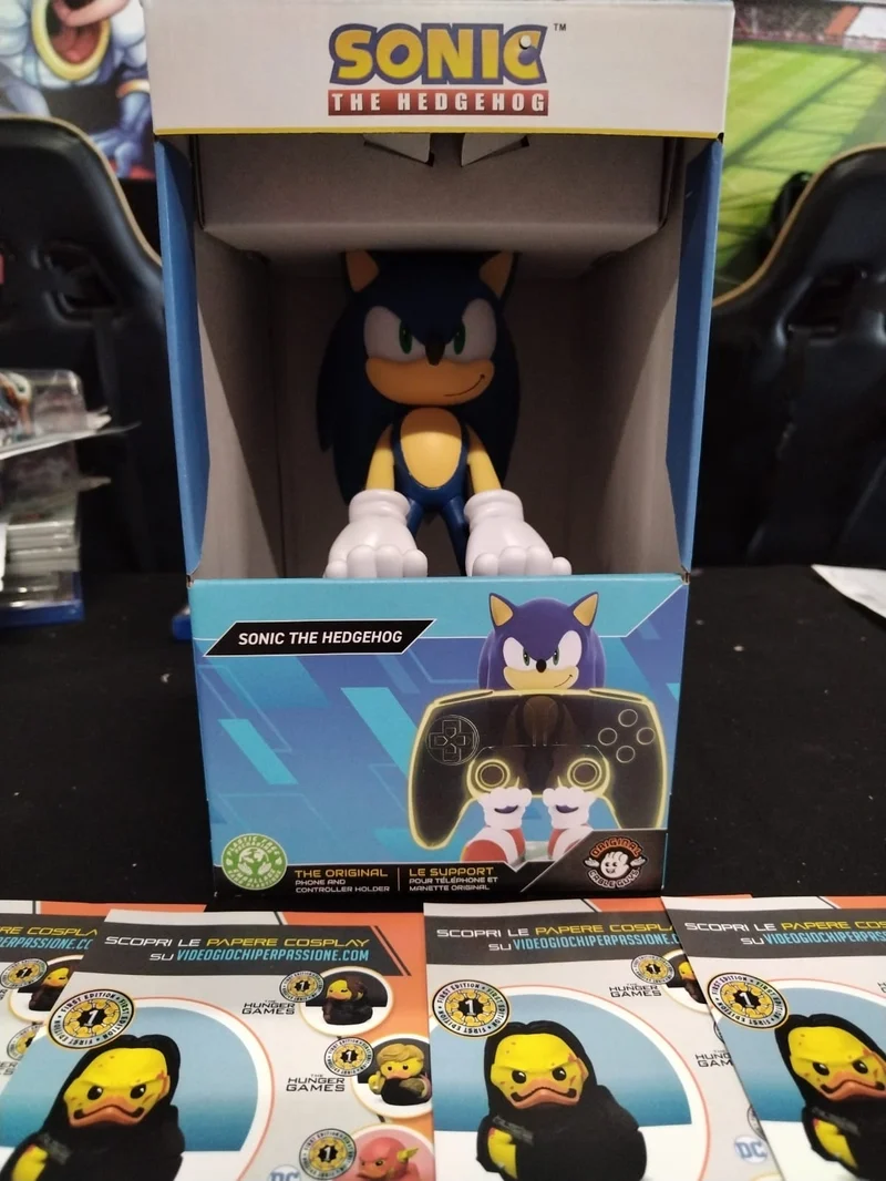Sonic the Hedgehog Supporto controller telefono Cable Guys