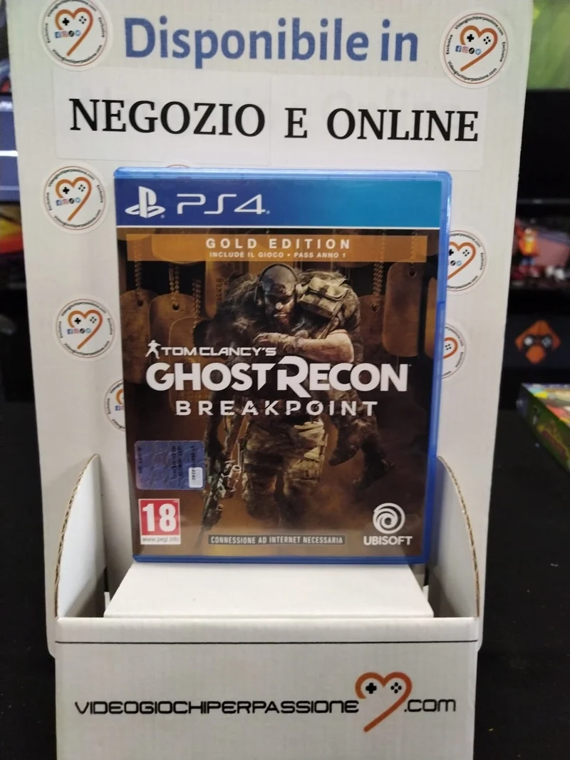 Tom Clancy's Ghost Recon Breakpoint Gold Edition PS4 (usato garantito)(ver. ita.)