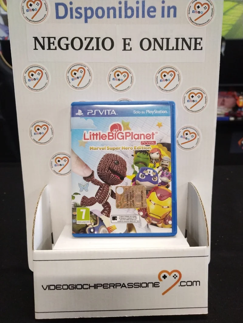 Little Big Planet PS VITA marvel super hero edition PS VITA (usato garantito)(ver. ita.)