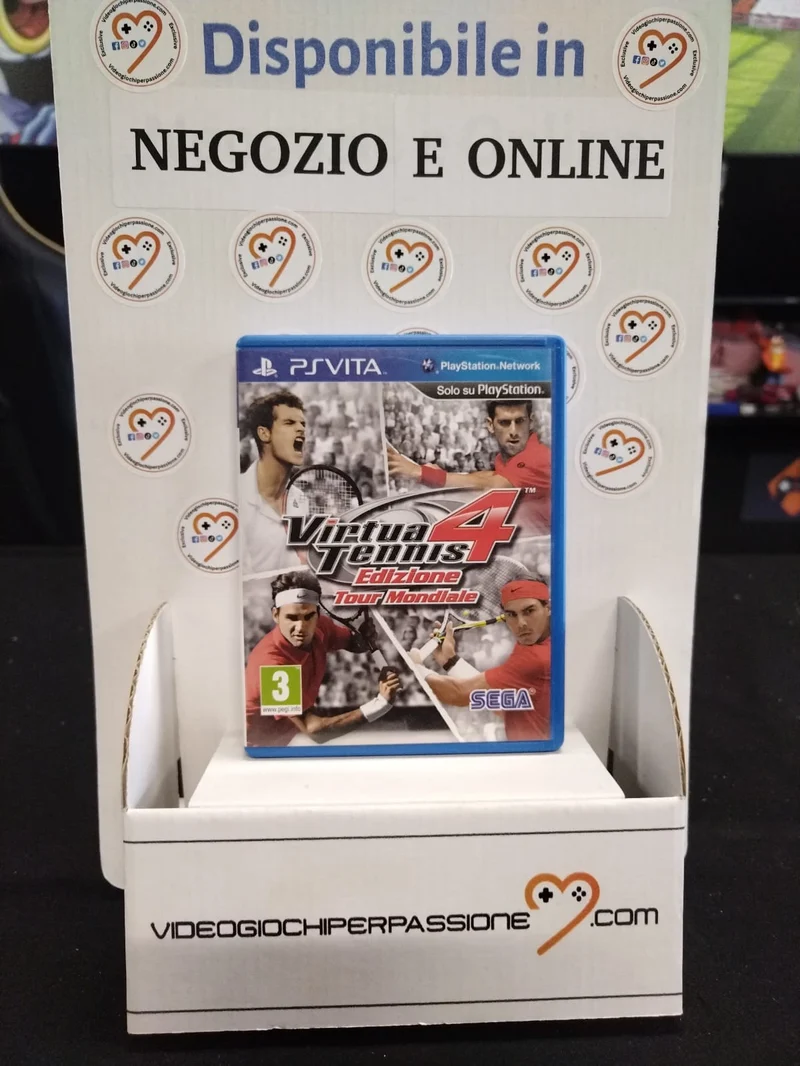 Virtua Tennis 4 edizione tour mondiale PS VITA (usato garantito)(ver. italiana)