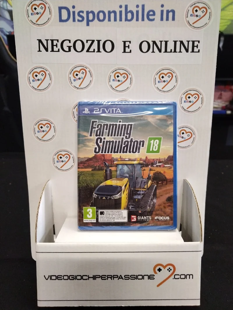Farming Simulator 18 PS VITA (versione ita.-spa.)