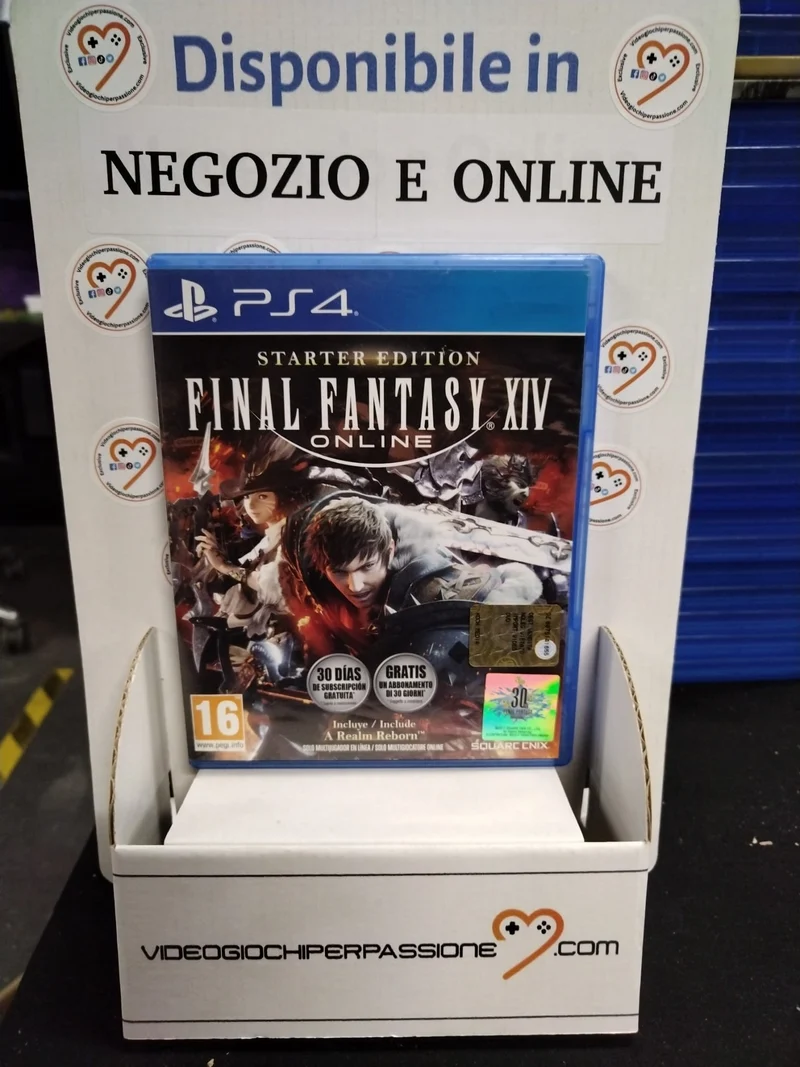 Final Fantasy XIV Online Starter Edition PS4 (usato garantito)(ver. ita. spa.)