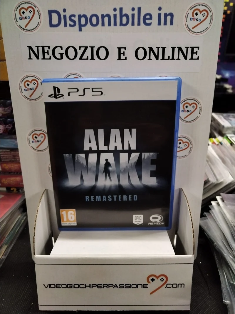ALAN WAKE REMASTERED PS5 (usato garantito)(ver. italiana)