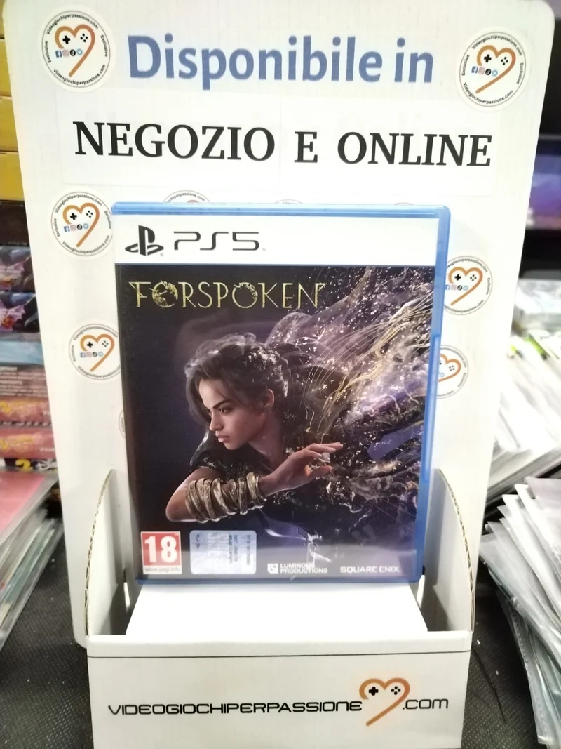 Forspoken Playstation 5 (usato garantito)(ver. italiana)
