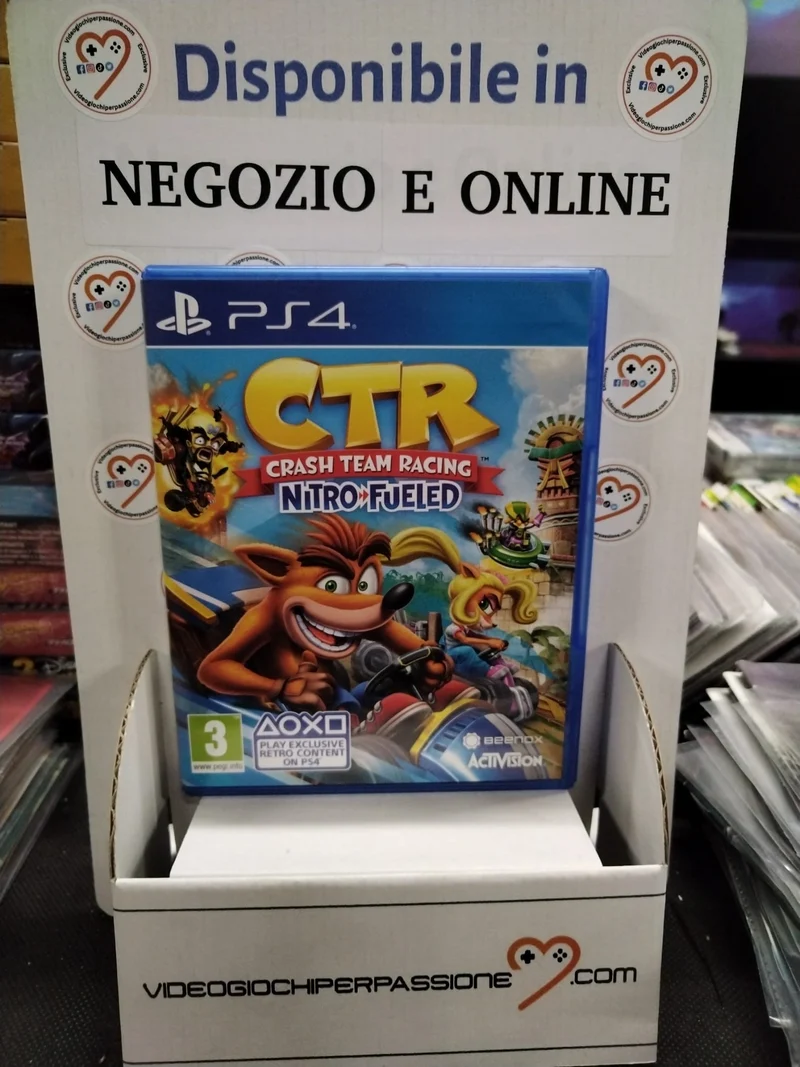 CTR - Crash Team Racing - Nitro Fueled - Playstation 4 (usato garantito)